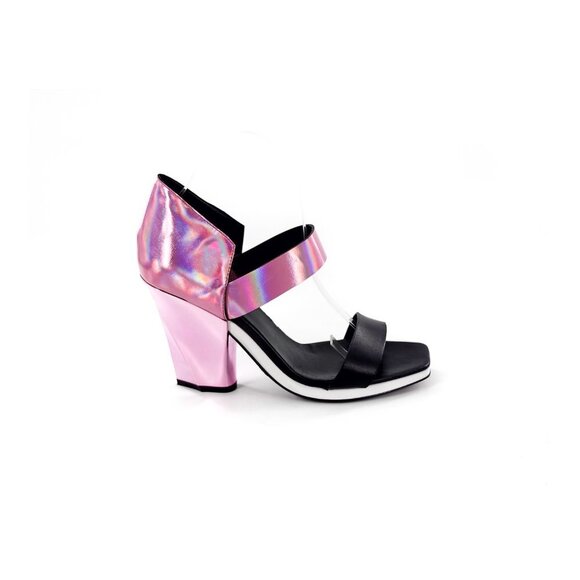 Missoni Shoes - ⭐️ HOST PICK ⭐️ NEW MISSONI Iridescent Pink Faceted Heel Sandals €688